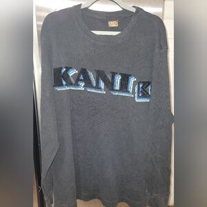 MEN'S Vintage KARL KANI 1989 LONG SLEEVE SHIRT SIZE Xl-XXL